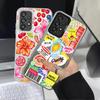 Fruit Pattern Phone Cover Case for Samsung Galaxy A17 A20s A21s A23 A31 A26 A15 A16 A13 A14 A12 A24 A25 A35 A34