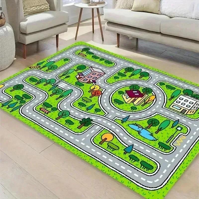 1PC Welcome Charactor Door Mats Kitchen Rugs Non-Slip Design Bathroom Rugs Bath Mat Carpet for Living Room Sink Laundry Decor