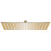 Stainless Steel Rain Shower Head 40x30 Cm Rectangular Golden