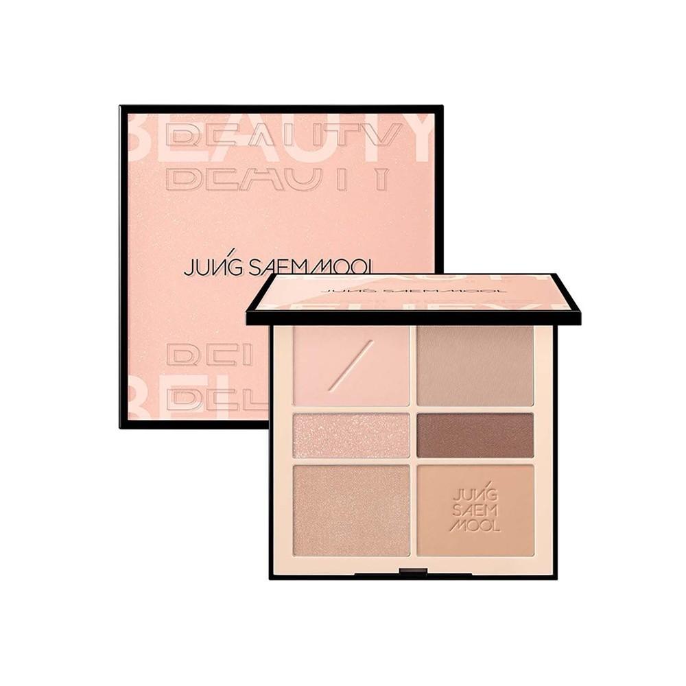 

JUNGSAEMMOOL Палетка теней для век Artist Nude 15г 2024 Осень/Зима 2 цвета с кистью K-Beauty Soft Nude