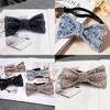 Papillon Uomo Impreziosito con Diamanti per Serata Formale in Materiale Ceramico