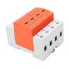 AC Surge Protector Quick Response 36mm Rail Installation 4P Surge Protective Device 20‑40KA 420V