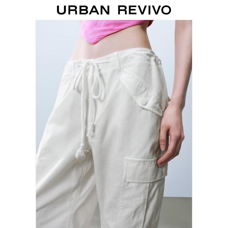 UR Women's Casual Cargo Wide-Leg Pants
