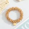 Korean Style Hair Bands Hair Ties Ins Rubber Band Fairy Hair Accessory Pearl Hair Band Dongdaemun Multicolor Crystal