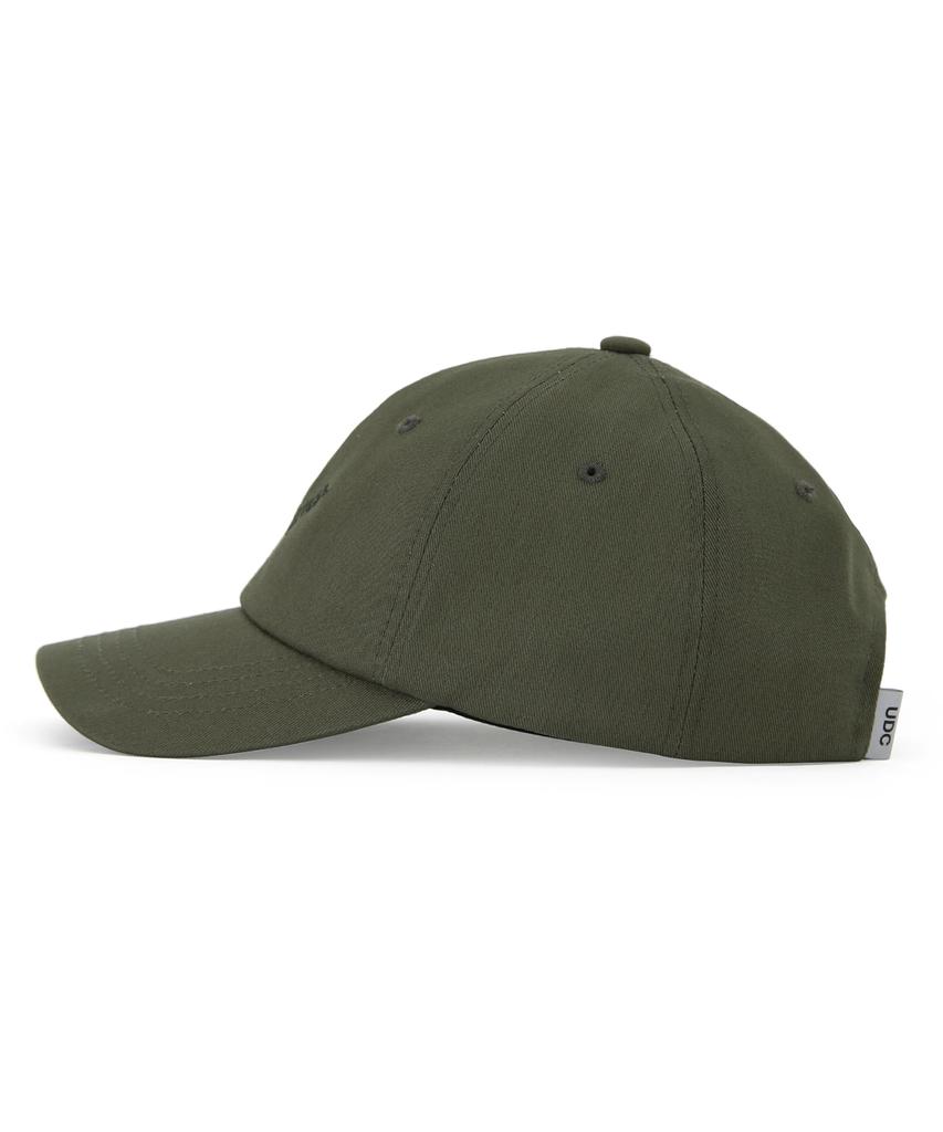 Eondeokeonteulol Cotton Logo Ball Cap Slice Udc / Authentic B B / Brush Olive