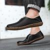 Fashion Men's Driving Shoes Handmade Leather Men Loafers Soft Breathable Men's Casual Shoes Zapatillas Hombre Big Size 39-48
