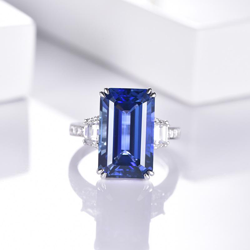 Sace Gems Classic Copper Alloy Zircon Ring Ladies Jewelry Wedding Promise Party Gift