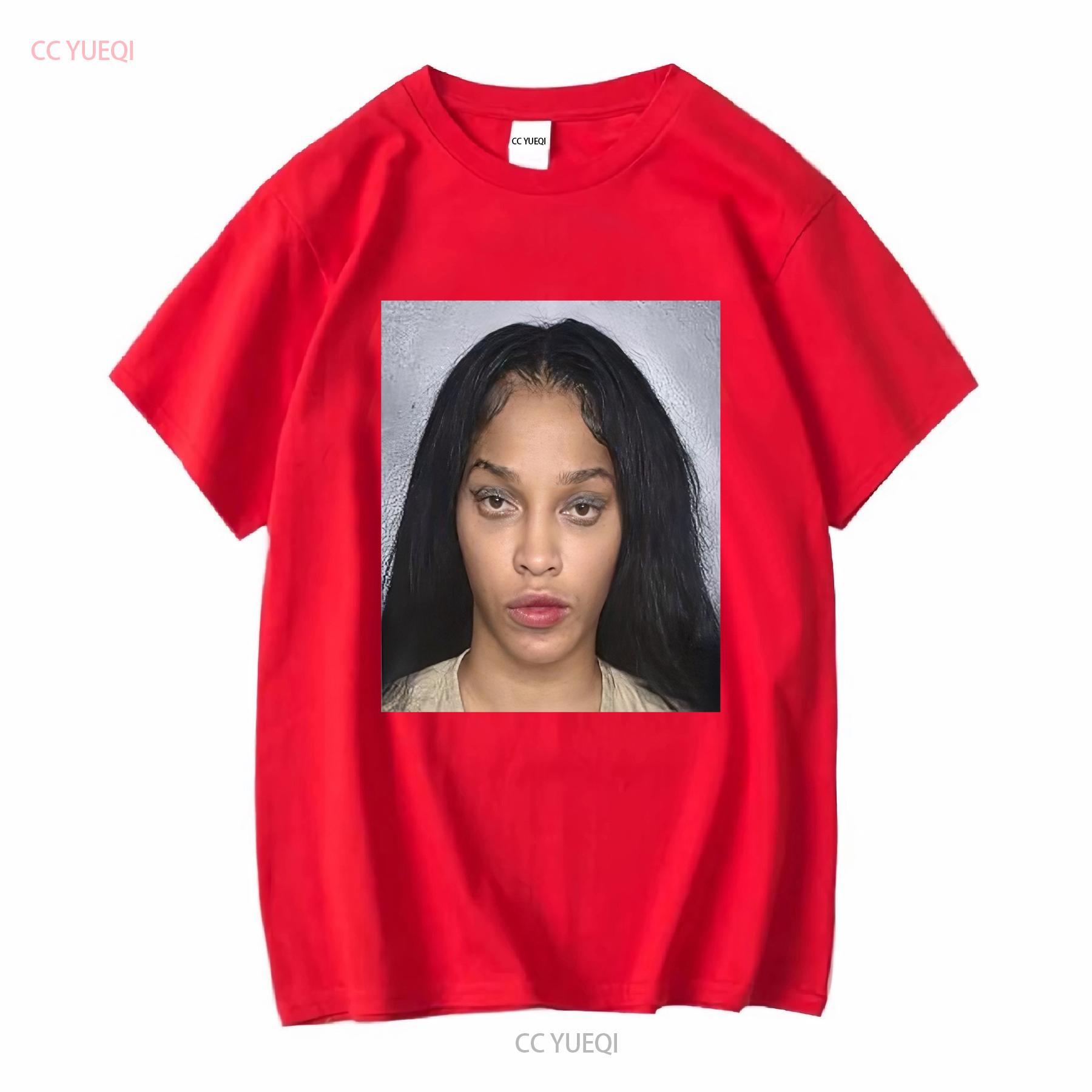 Joseline Hernandez Mug ShoT T Shirt Cabaret Tour Merch MugshoT Love and Hip Hop 2023 long or short sleeves vintage Washed S