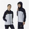 Mizuno Stretch Sweat Training Size Deep Blue Size 160 Kids' Full-Zip Hoodie, Wear, 32JCA952, Navy/Pearl Heather,