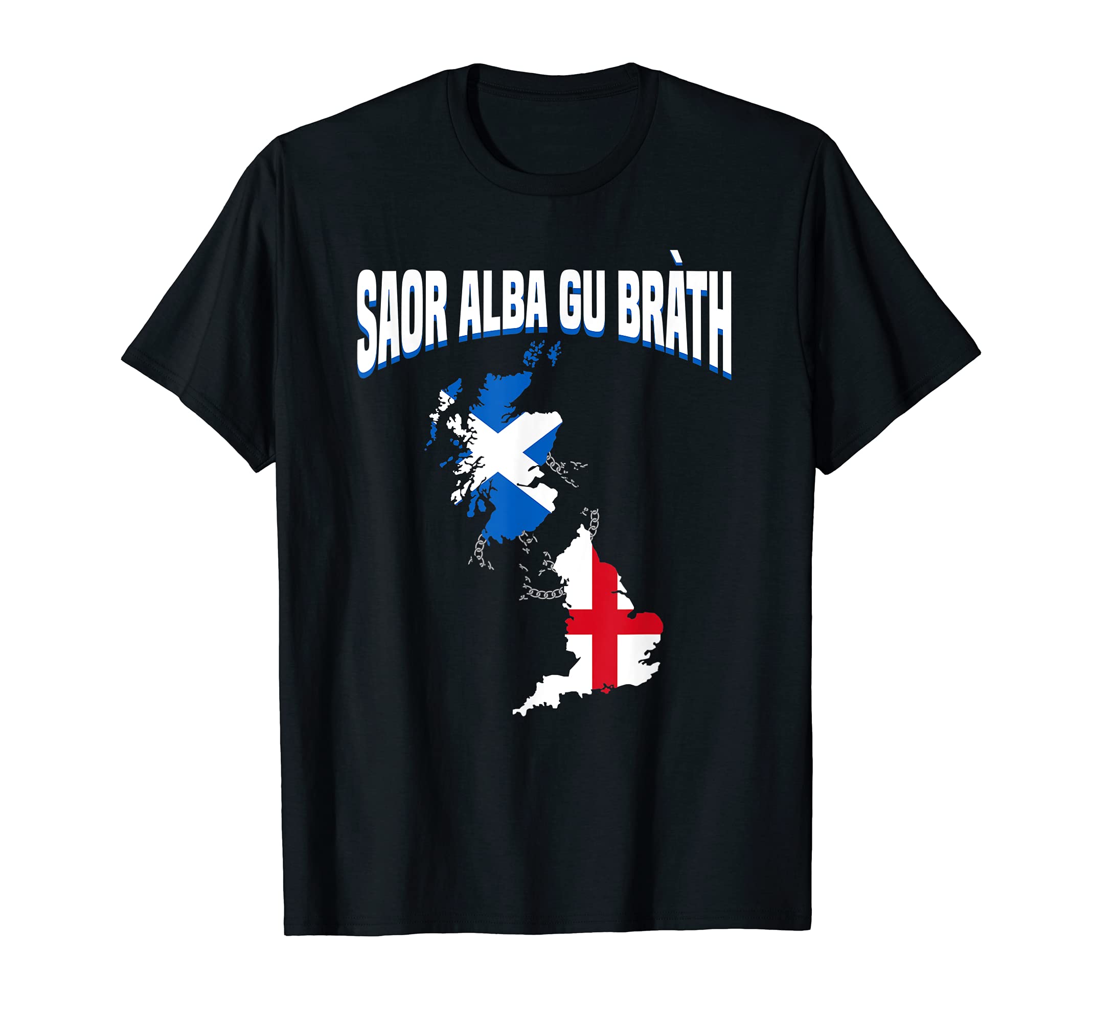 

SAOR ALBA GU BRATH Scottish Independence T-shirt чёрный