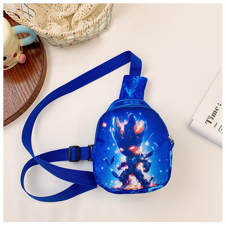 Superhero Printed Cartoon Shoulder Bag Child Outdoor Casual Bag Crossbody