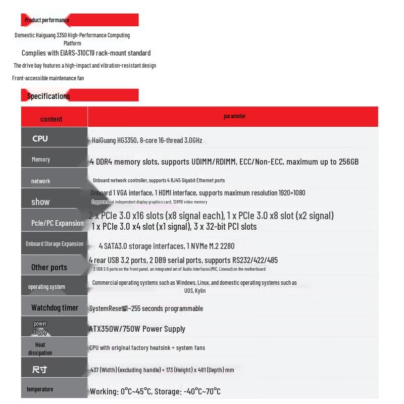 Lenovo IPC-830H Domestic Trusted Industrial PC Server (CN version)