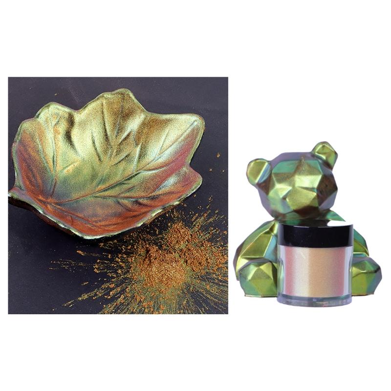 Chamäleon-Pulver, Farbverschiebung, Glimmerpulver für Epoxidharz, Perlenpigmentpulver zum Malen, Seifenherstellung, Schleim, mehrfarbig