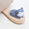 New Cute Animal Door Stopper Wedge Door Catcher Block Guard Prevents Injuries Non Slip Door Stop Family Office Protection Supply