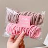 50Pcs Colorful Elastic Hair Ties for Women Ponytail Hold Scrunchie Rubber Band Basic Nylon Hair Bands Girls Hair Accessories