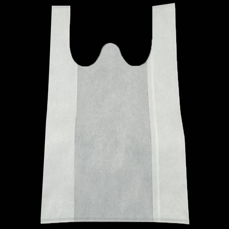 20pcs StoBag Non Woven Carrier T Shirt Bags Durable Reusable Bags for Party Food Takeout Gift Packing