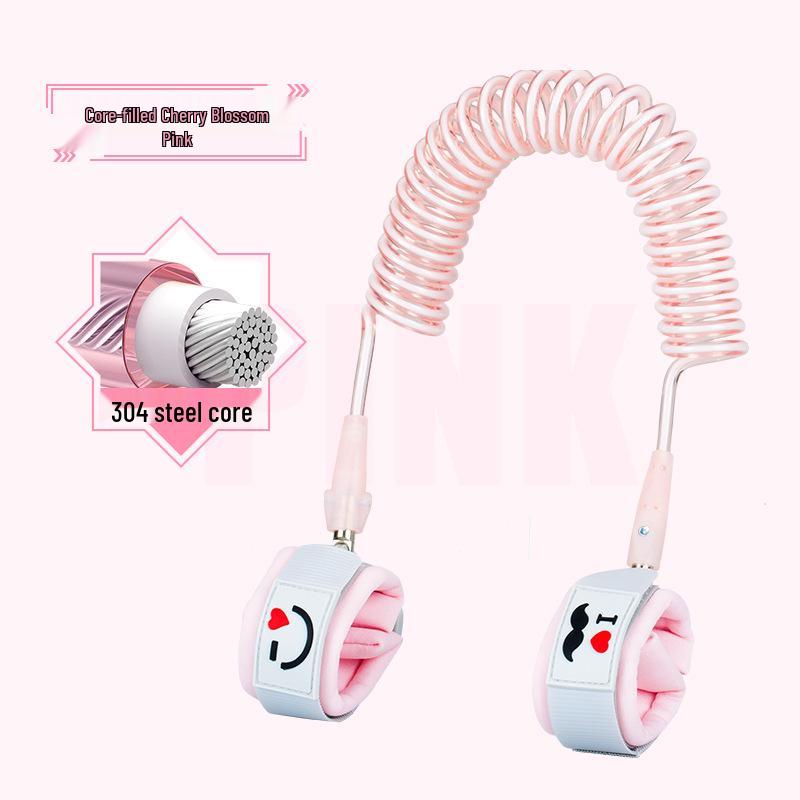 Child Safety Anti-Lost Wristband with Leash for Strollers and Couples