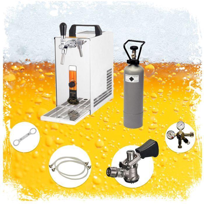 Tireuse à bière - ICH-ZAPFE.DE - PYGMY 25 - 35 litres/h - Acier inoxydable - Professionnelle