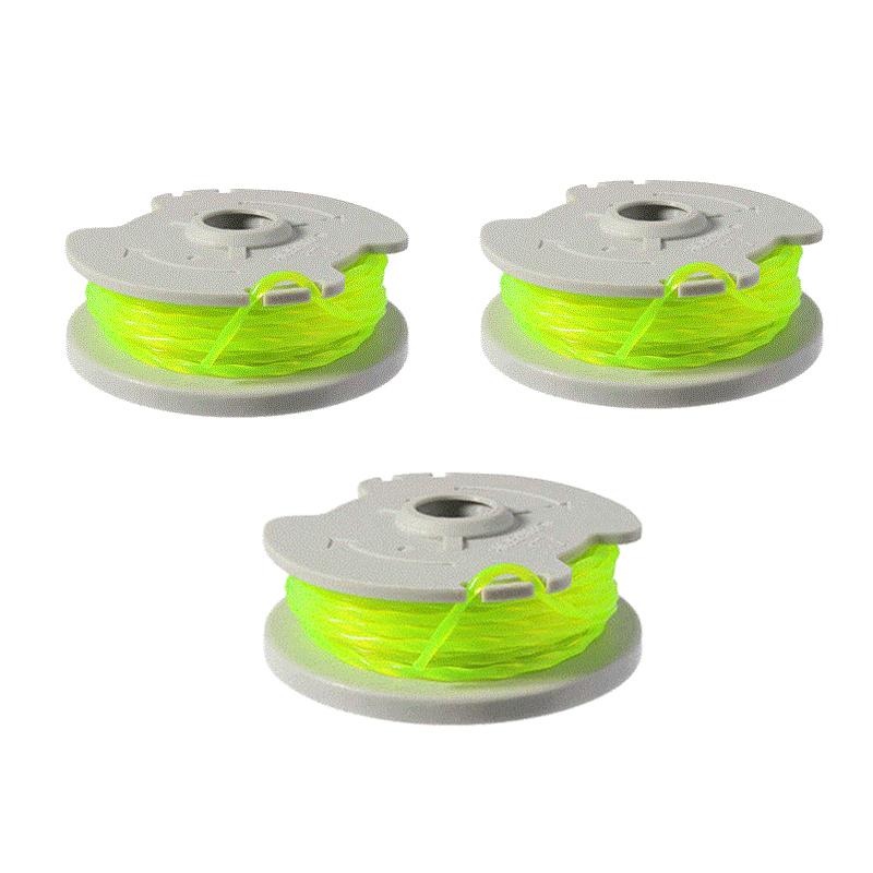 

3PCS Lawn Mower Spool for Worx Lawn Trimmer Nylon Wire Reel WA0014 A