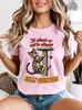 Cute Bengal Cat Climbing Cat Tree To Climb Or Not Quote Art Print Graphic Ladies T Shirt Short Sleeve Crew Neck Casual Tee Tops