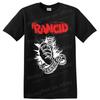 Rancid Punk Rock Band Graphic T Shirt Red White Logo Music Concert Art Fan Tee