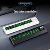 High-Temperature Resistant Luminous Car Parking Number Plate Sign