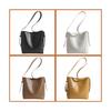 Welltude Women's Shoulder Bag, Tote Bag, Crossbody Bag, Bucket Bag, Commuter Bag (Black)