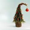 Snow Spray Alarm Crooked Neck Christmas TreeChristmas Decoration Elbow Ornament Christmas Decoration