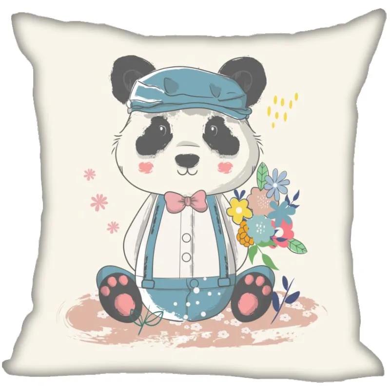 

Детская комната Украшение Подушка Чехол Гостиная Кресло Диван Домашний Декор Подушка с рисунком панды 40x40cm