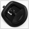 Metal Whale Tail Lock T-style Lock Cargo With Confidence Trucks And More Made Of High-quality Material Chrome Handle Black