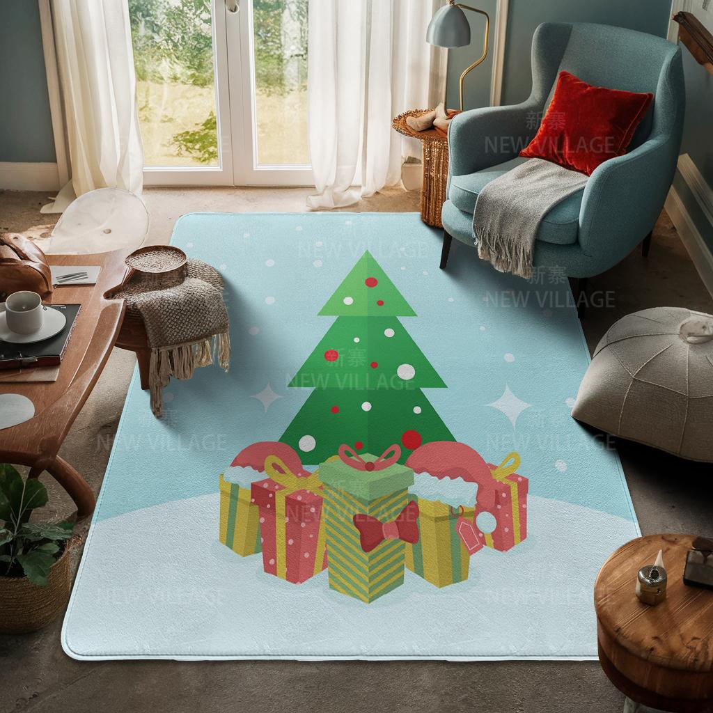 

Ковер у входа в дом Домашний коврик у двери Гостиная Ванная Комната Ноги ванная комната Нескользящие коврики с водопоглощением для ванной Счастливого Рождества зима 400mmx600mm