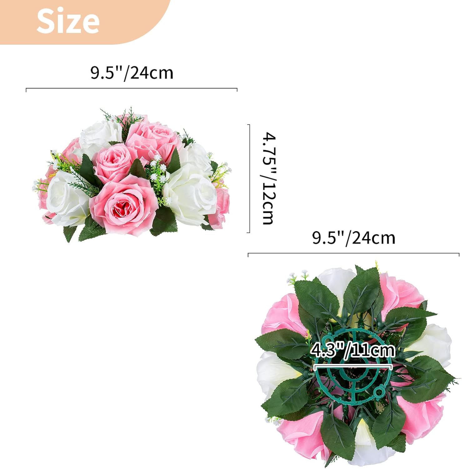 

Свадебные украшения вазы посуда Декор для столовой Цветочная композиция Подставки для вазы для центральных элементов Свадебные цветы