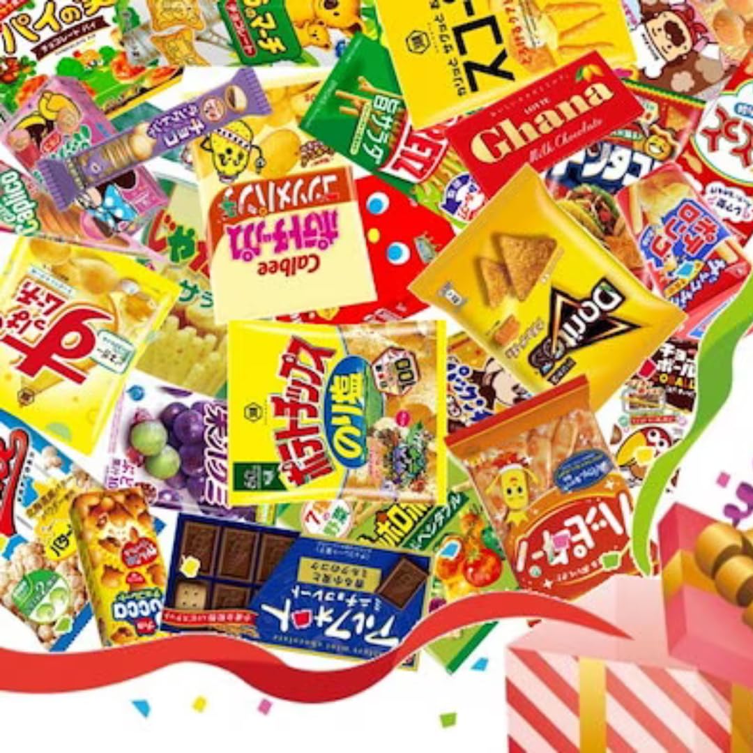 

Sweets Dream Box Более 30 видов сладостей Ассортиментный набор Шоколадное печенье Мармеладные рисовые крекеры Печенье Конфеты Дагаси Подарок Подарок детям