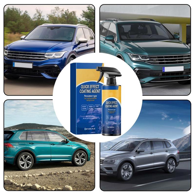 Car Coating Spray Quick Effect Coating Spray Car Fast-Acting Coating Spray Multi-functional Coating Renewal Agent High