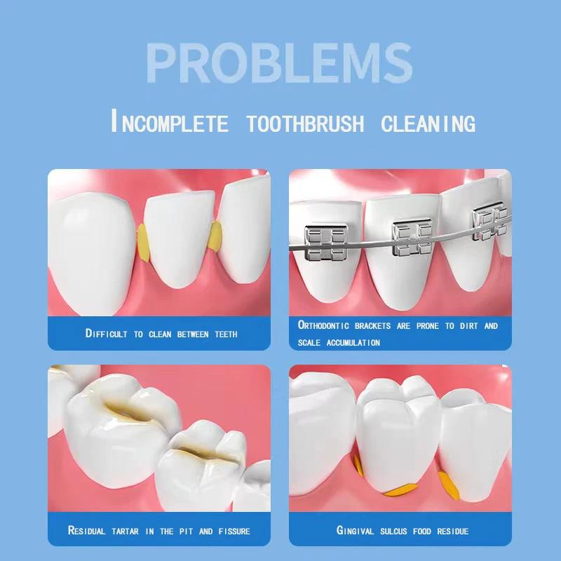 5Pcs/box Interdental Brush L Shape Interdental Cleaners Orthodontic Toothpick Teeth Whitening Tooth Pick ToothBrush Oral Hygie