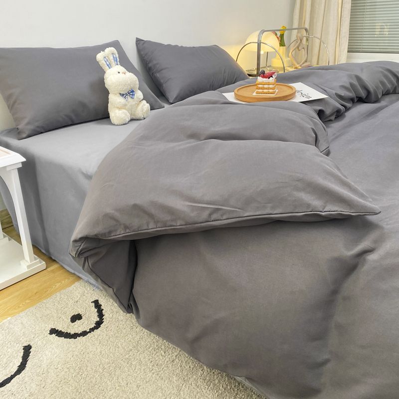 Duvet Cover Nordic Modern Fashion Washable Household Bedroom Dormitory Students Queen Bedding Skin-friendly Comfortable Textile