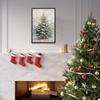 Snow Tree Luminous Canvas Wall Decoration Props