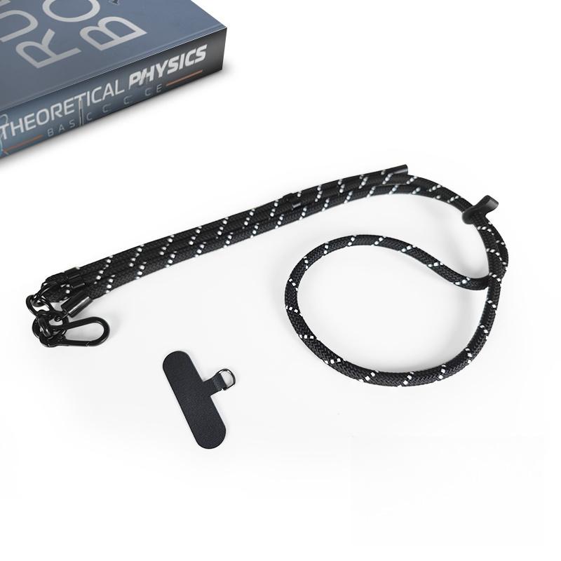 1PCS 150CM Length Phone Lanyard Adjustable Detachable Crossbody Lanyard Necklace Strap Anti-lost Phone Hanging Rope Neck Straps