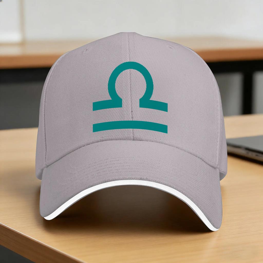 Libra Teal Sign Latula Terezi Pyrope Baseball Cap Running Hippie Fitted Retro Hip Hop Hats Unisex Design Sun Baseball Caps