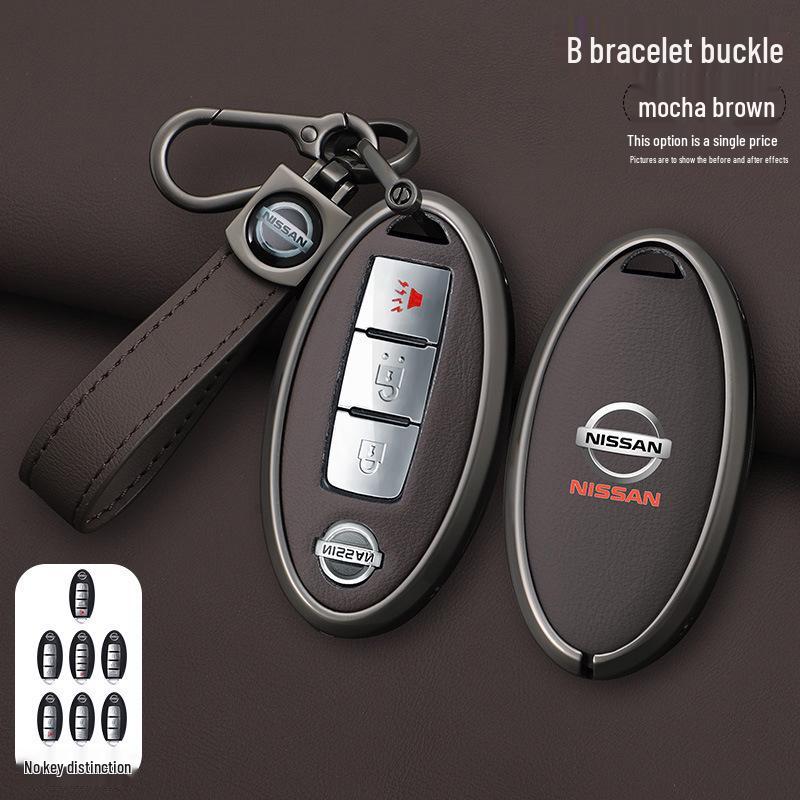 Nissan Key Covers: Fits Sylphy, Teana, Qashqai, X-Trail (14th Gen), Classic Tiida, Kicks, Murano