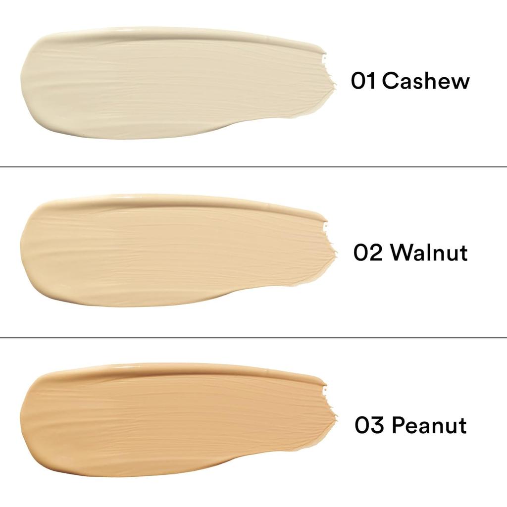 Sugar Pop Full Coverage Cream Concealer Matte Waterproof Under Eye Makeup Brightening Liquid Foundation Shade 02 Walnut 4 Ml