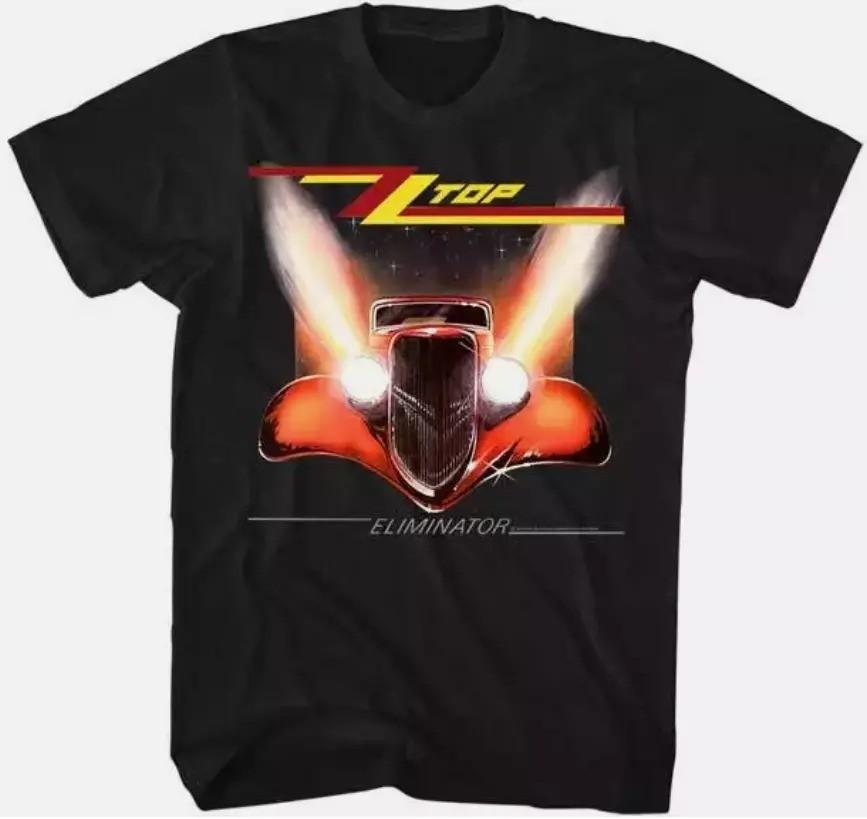 ZZ Top Eliminator Men s T Shirt Rock Music Band Merch S разноцветный