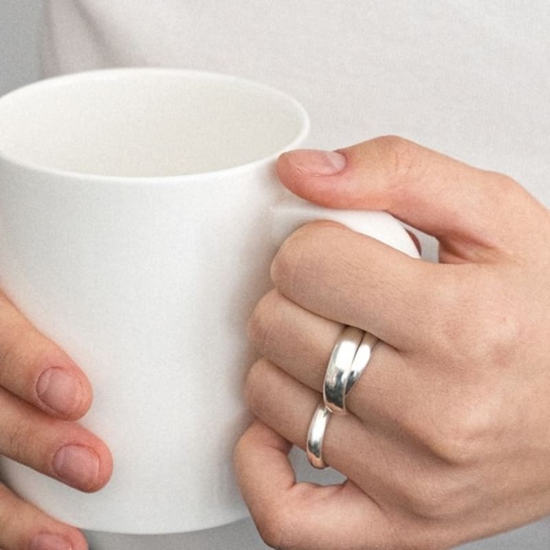 EEY Duo Ring / Silver