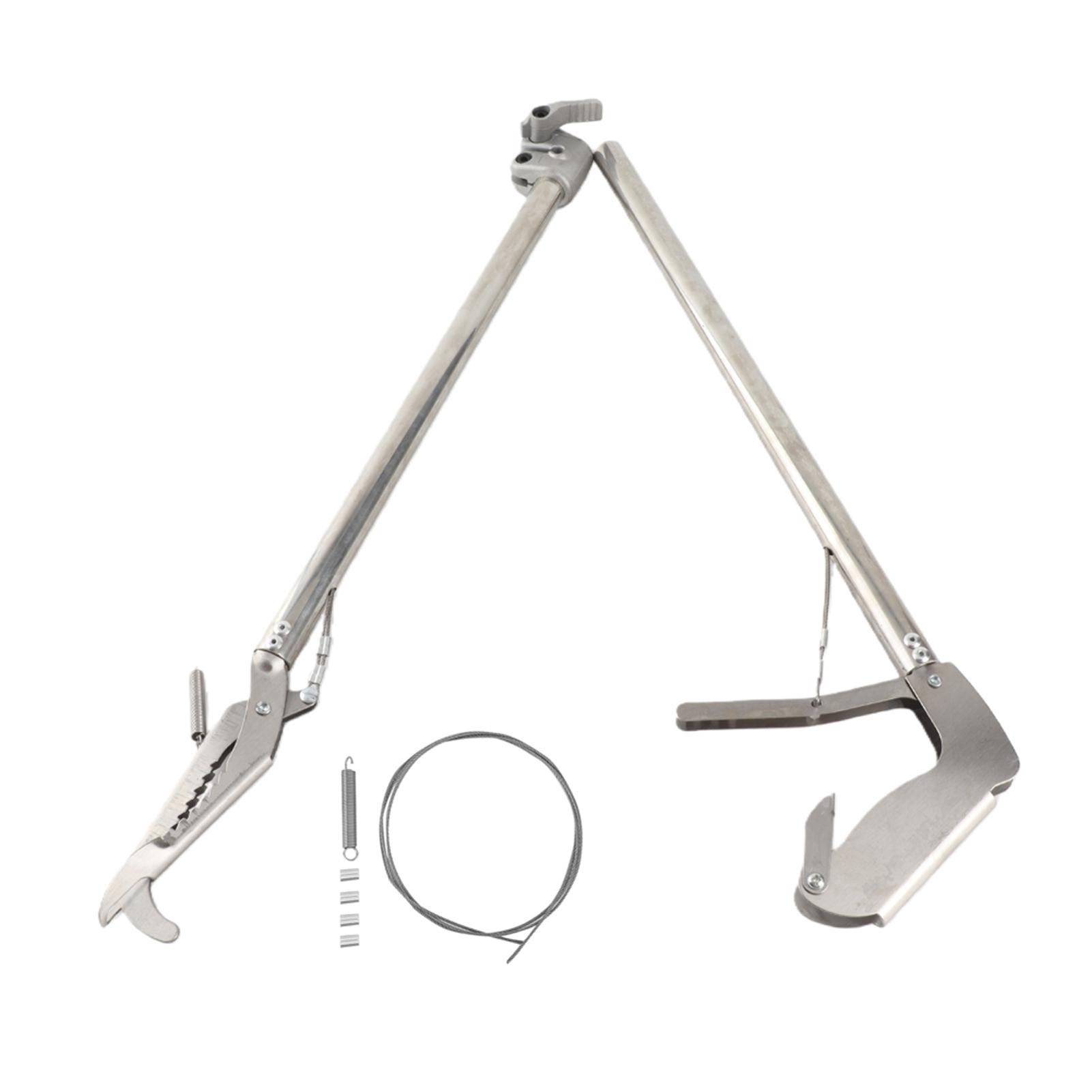Snake Tong Foldable Snake Catcher Reptile Grabber Tool With Lock (70cmCelsius27.6inch)