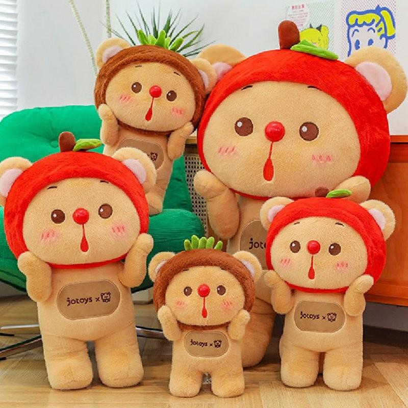 Plush Cartoon Bear Toy Dolls Room Decoration Ornaments Children Gift Christmas