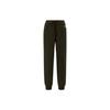 Moncler FW22 Solid Color Badge Logo Drawstring Cuffed Sweatpants Women bottoms Green H20938H00012809LC833