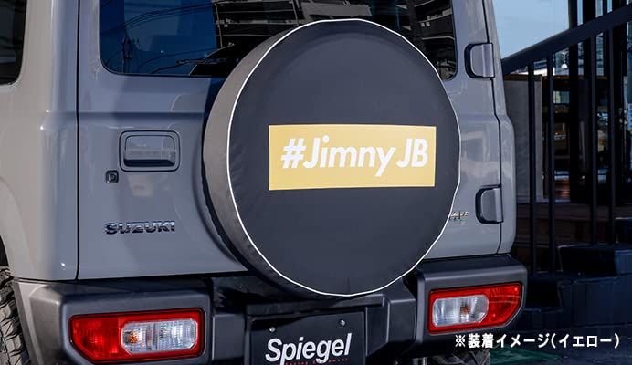 

Чехол на запасное колесо Spiegel для Suzuki Jimny JB23W JB64W Box Желтый Чехол на запасное колесо - Логотип, -
