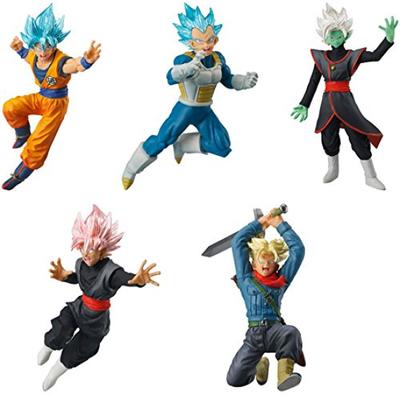 Dragon Ball Super VS Dragon Ball 01 Komplettset 5-teilig (Gashapon DB)