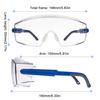 2PCS VOPHA Anti-fog and dust safety glasses scratch-resistant for outdoor activities unisex