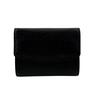 M63412 Wallet Mini Vintage Logo Card Slots Coin Pocket Epi Leather Portonet-Simple Coin Case Black Leather Used
